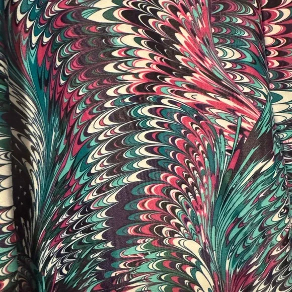 NWT đź’śMiYang Women's Plus Size Printing Padded High Waist Swimdress - Picture 9 of 9